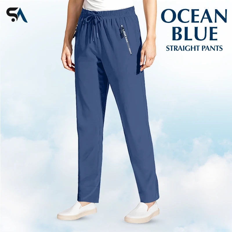 Easewearus - Women's Ultra Soft Stretch Perfect Drape Casual Pants