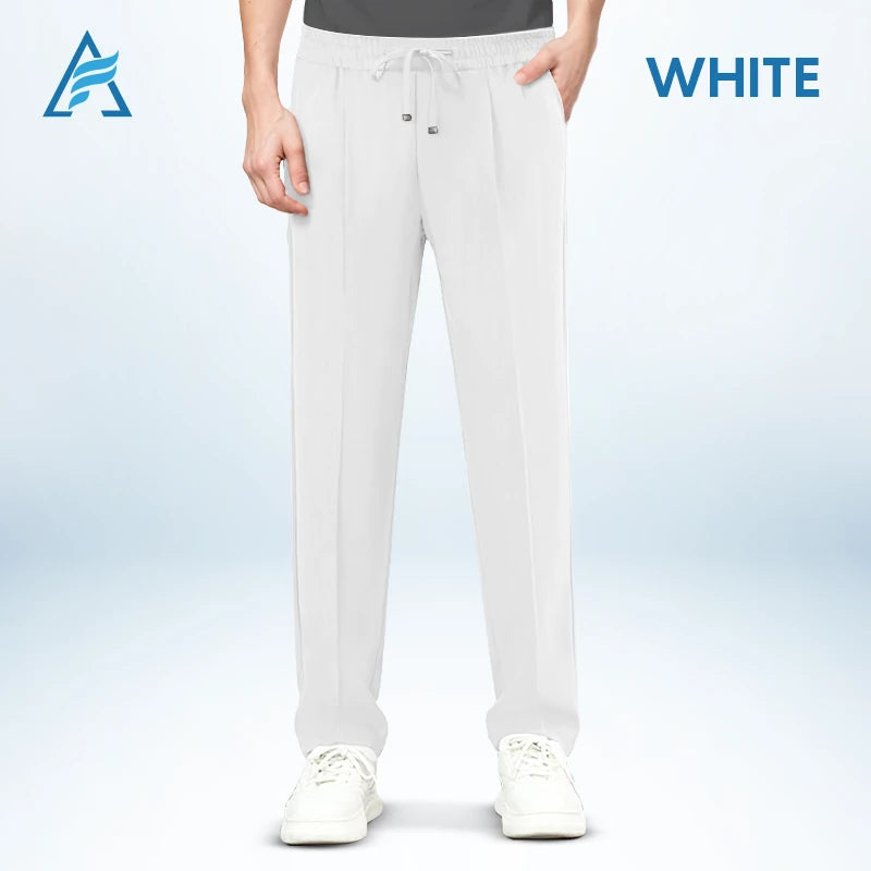 Easewearus - Pull On Ice Silk Comfort Everyday Pants