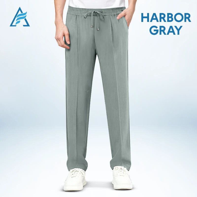 Easewearus - Pull On Ice Silk Comfort Everyday Pants