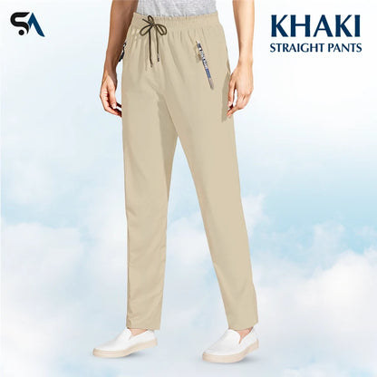 Easewearus - Women's Ultra Soft Stretch Perfect Drape Casual Pants