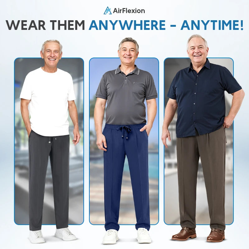 Easewearus - Pull On Ice Silk Comfort Everyday Pants