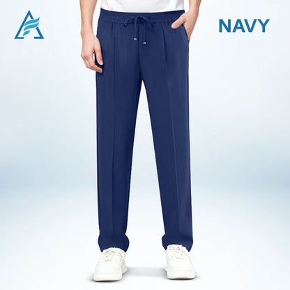 Easewearus - Pull On Ice Silk Comfort Everyday Pants